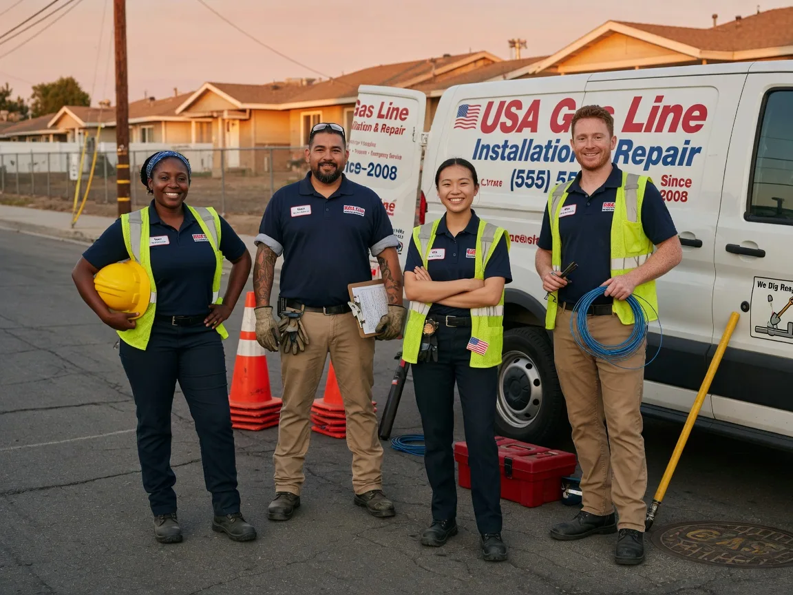 Gas Line Installation company in Hassell, NC